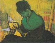 Vincent Van Gogh Woman reading a novel Germany oil painting artist